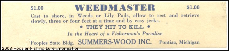 Summers Wood Label